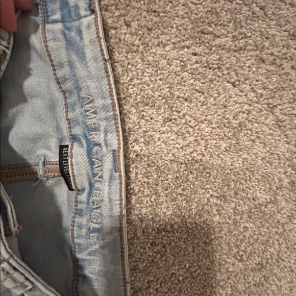 American Eagle Outfitters Next Level Stretch Super High Rise Flare Jeans - Picture 2 of 6